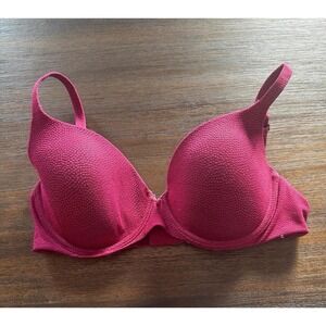 Body by Victoria Magenta TEXTURED Fiber Filled Underwire Bra. Size 36C